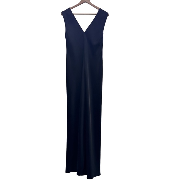 NWT LESET Barb Column Maxi Dress - S - Black - Picture 1 of 5